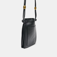 LYRIK CROSSBODY BLACK LEATHER