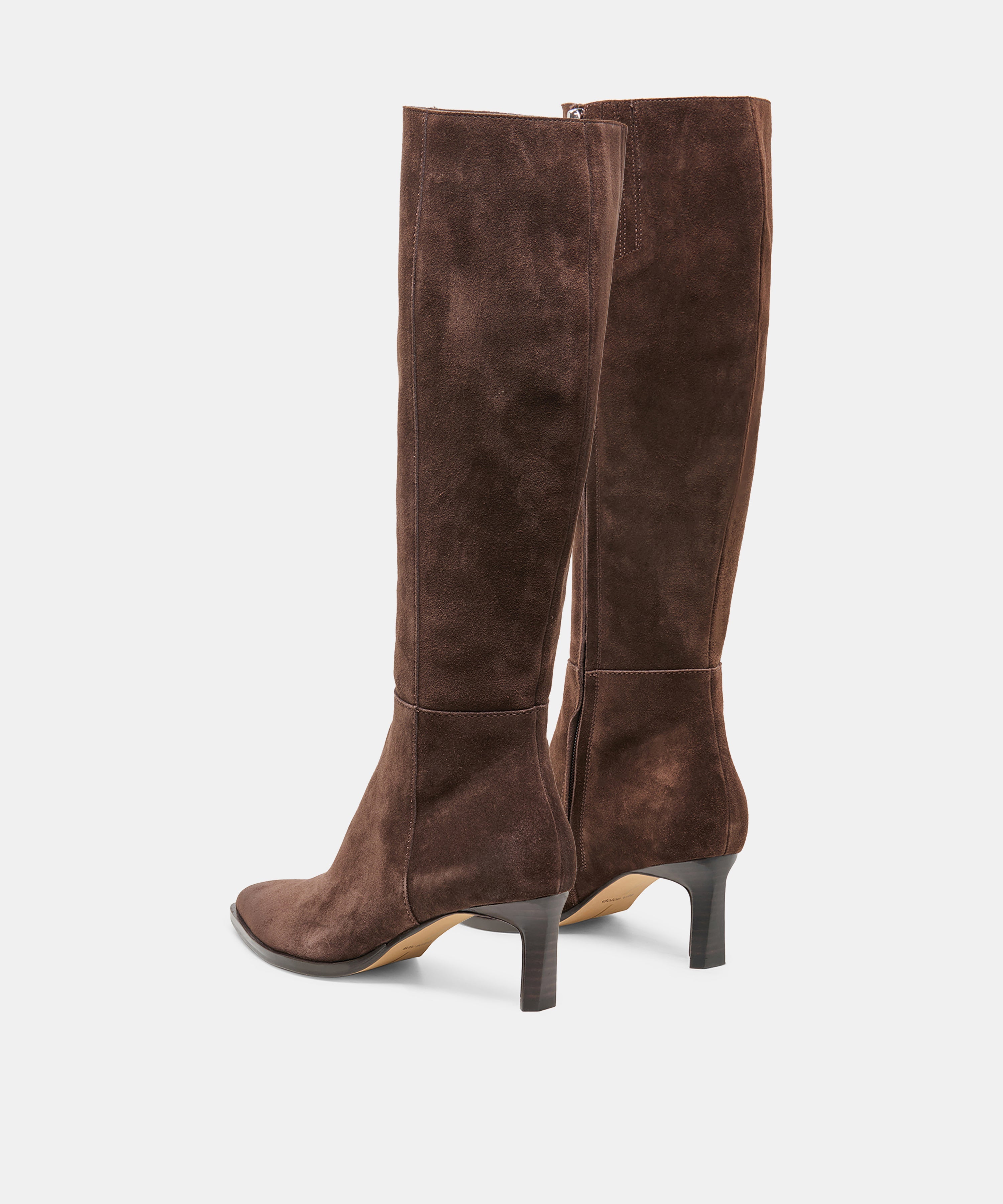 ALIMA BOOTS DK BROWN SUEDE