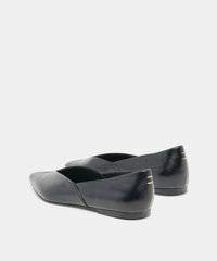 GEMA FLATS BLACK LEATHER