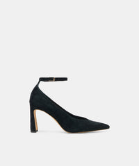 KARSIN HEELS ONYX SUEDE